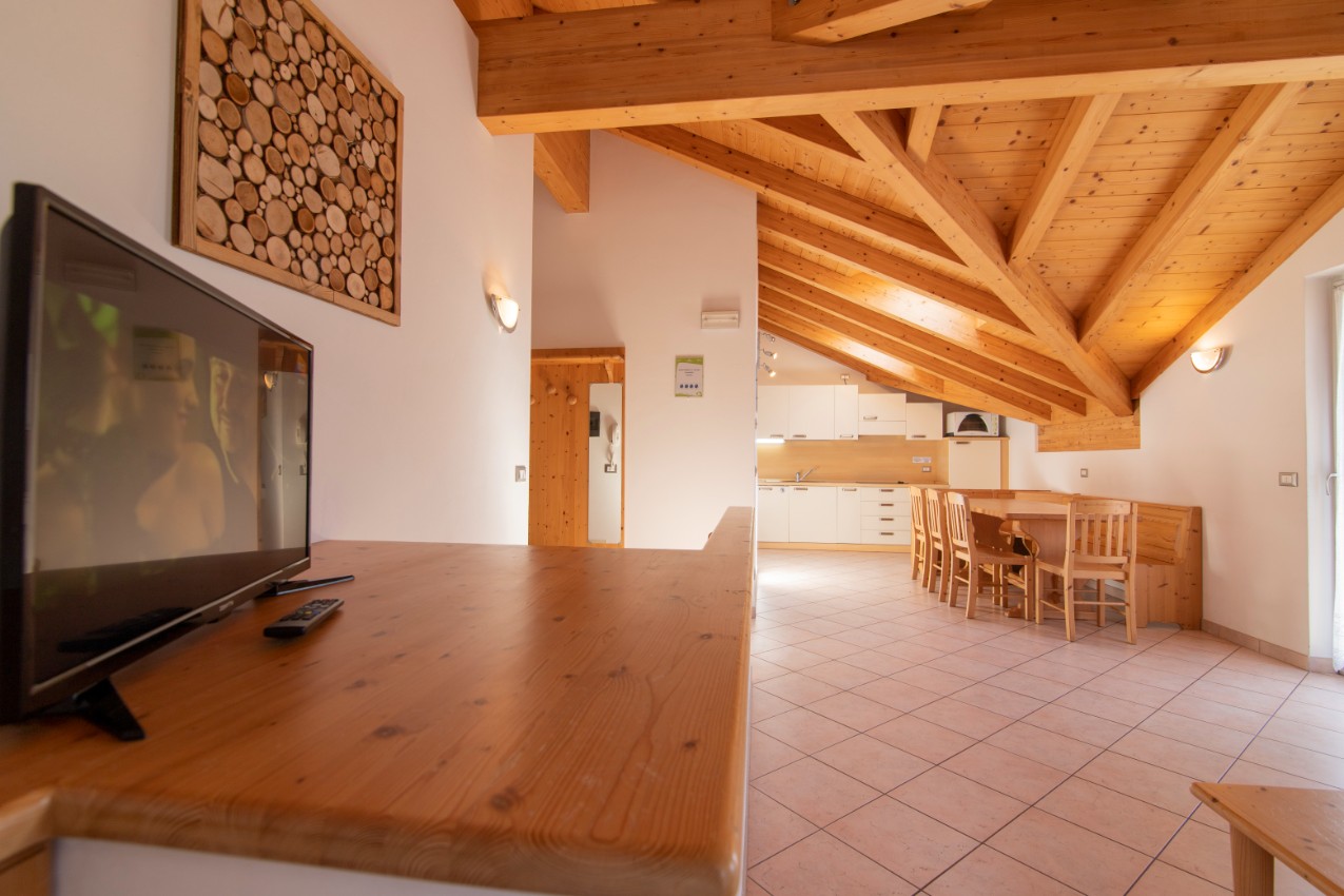 Appartamenti Vacanze Quadrilocali (6/8 Persone) 90mq Le Plajedi Cavalese - Val di Fiemme - Trentino